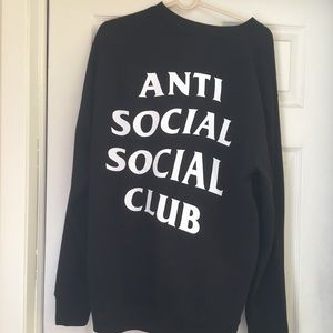 NWT Authentic Anti Social Social Club Crewneck